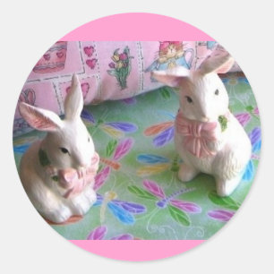 Pegatinas conejitas divertidos