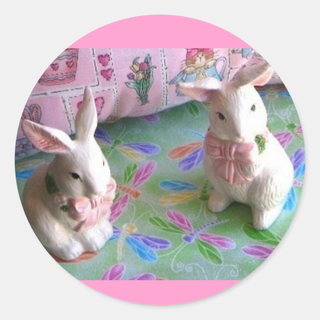 Pegatinas conejitas divertidos (Anverso)