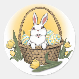 Pegatinas Conejo de Pascua Pegatinas Clásicos de P