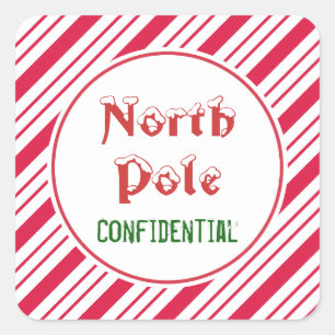 Pegatinas Confidenciales del Polo Norte