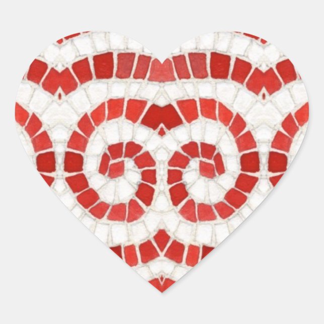 PEGATINAS CÓNICOS MOSAICOS DE RED (Anverso)