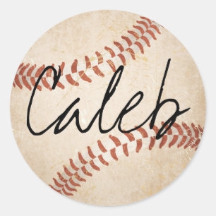 Pegatinas conocidos personalizados del béisbol