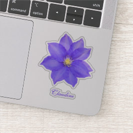 Pegatinas Contour Purple Clematis Vinyl