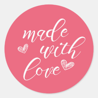 PEGATINAS CORALES HECHOS CON AMOR