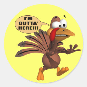 Pegatinas - Corriendo por cubierta Turquía