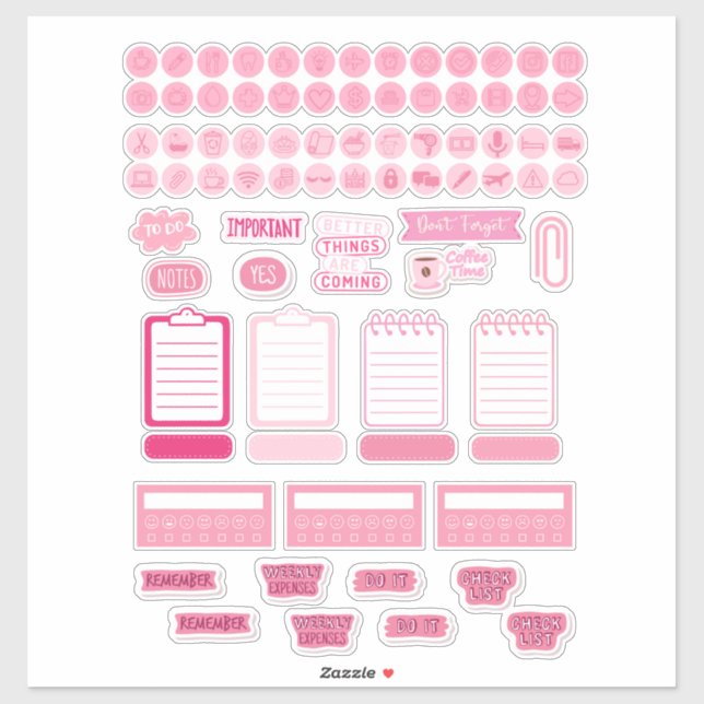 PEGATINAS COWGIRL PLANNER (Hoja)