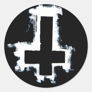 Pegatinas cruzados invertidos, Hoja de Seis.