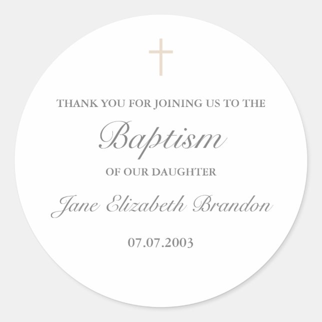 Pegatinas cruzados simples en crema de café (Anverso)