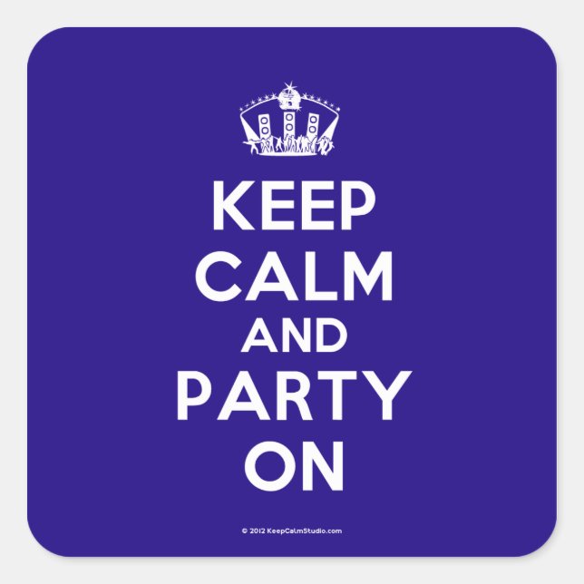 Pegatinas (cuadrado) (Anverso)