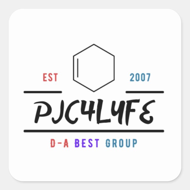 Pegatinas cuadrados (Anverso)