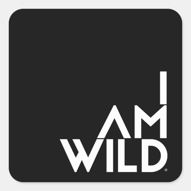 Pegatinas cuadrados, brillante (Anverso)