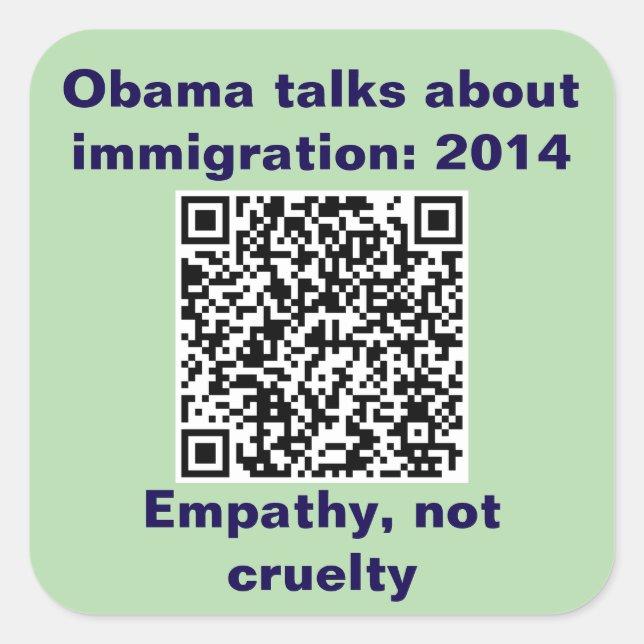 Pegatinas cuadrados, hoja de seis stickeSticker de (Anverso)