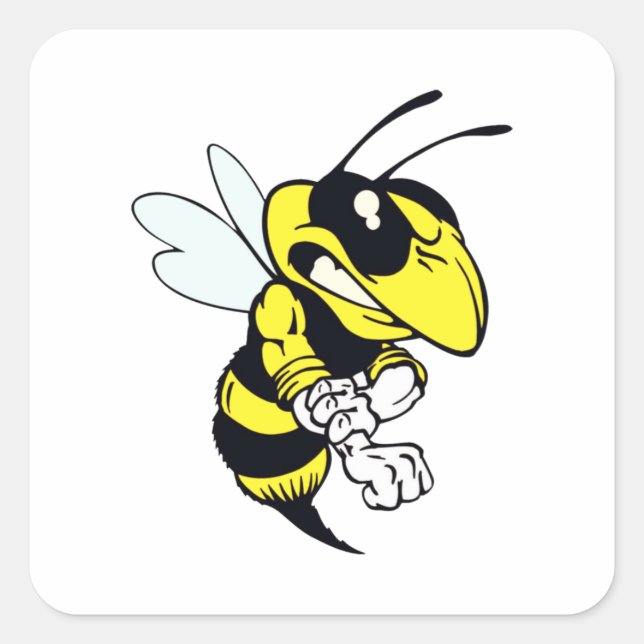 Pegatinas cuadrados invertidos de Imabee (Anverso)