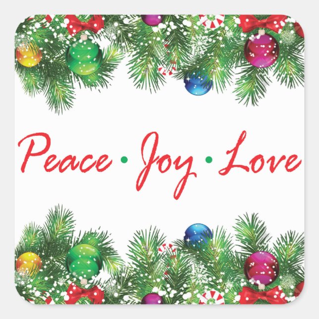 Pegatinas cuadrados, mate, pequeño, 1½ pulgada (ho (Anverso)