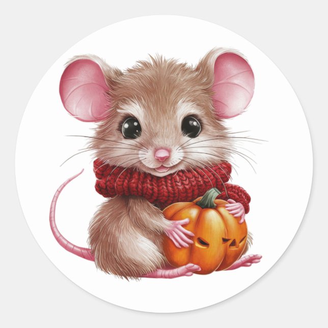 Pegatinas Cute Mouse (Anverso)