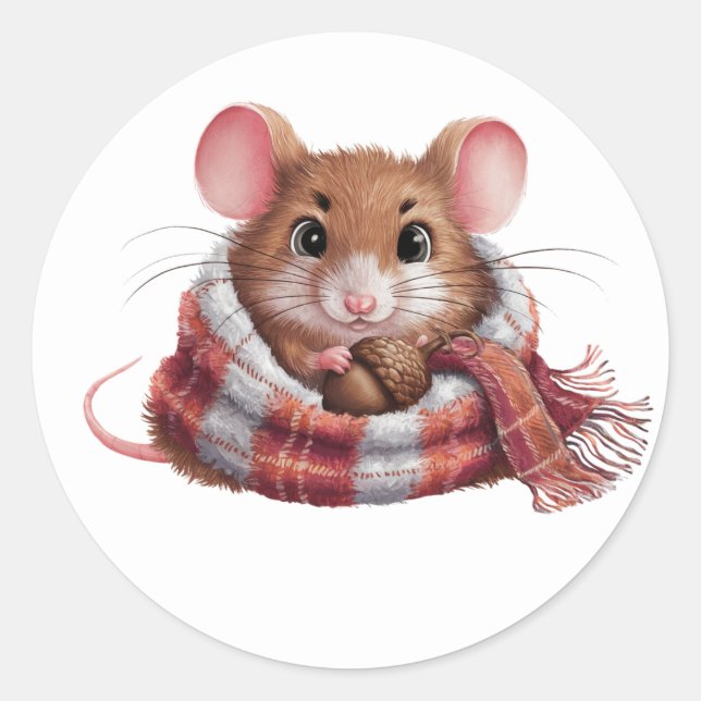 Pegatinas Cute Mouse (Anverso)