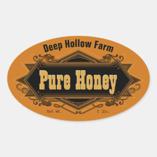 Pegatinas Dark Amber Honey
