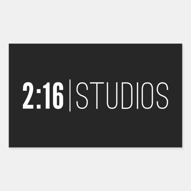 pegatinas de 2:16 (Anverso)