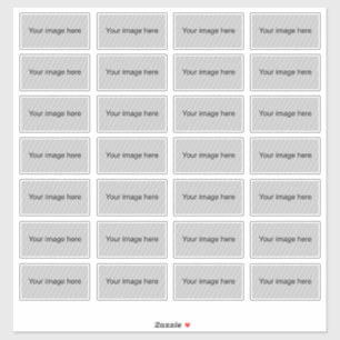 pegatinas de 3" de ancho - hoja de 28 pegatinas