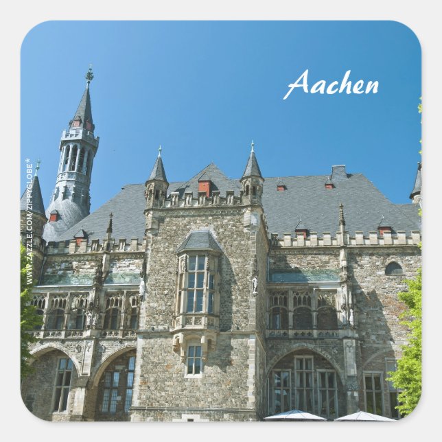 Pegatinas de Aachen (Anverso)