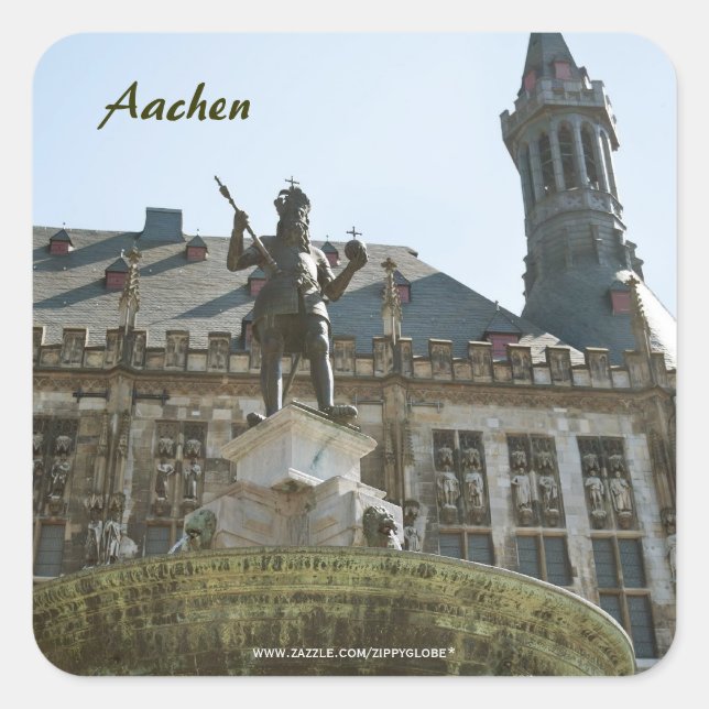 Pegatinas de Aachen (Anverso)