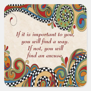 Pegatinas de Afirmación Whimsy de tablero de ajed