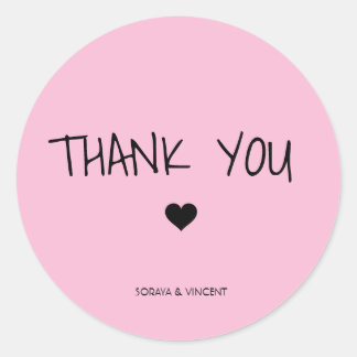 Pegatinas de agradecimiento
