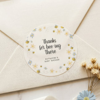 Pegatinas de agradecimiento de abeja Bumble Bee –