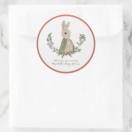Pegatinas de agradecimiento para baby shower Sweet