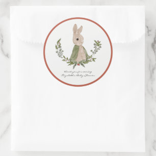 Pegatinas de agradecimiento para baby shower Sweet