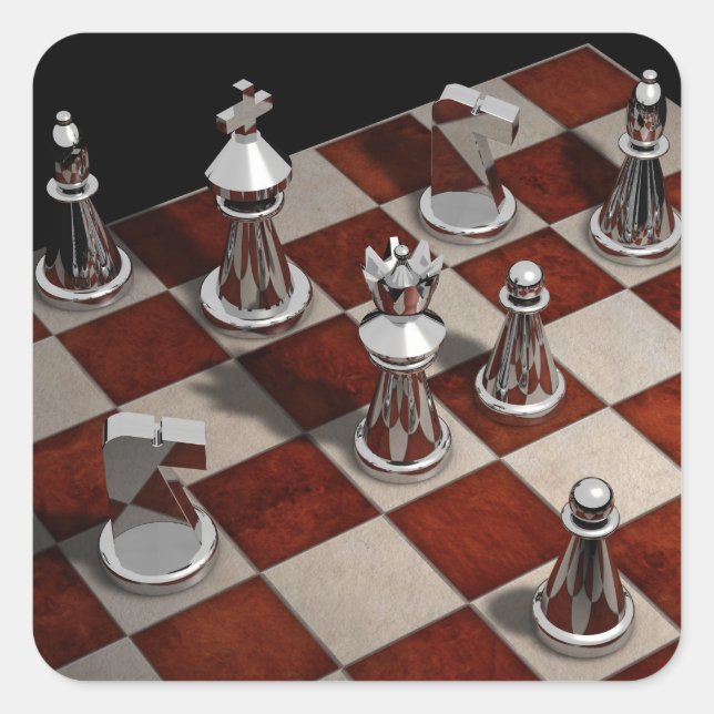 pegatinas de ajedrez (Anverso)
