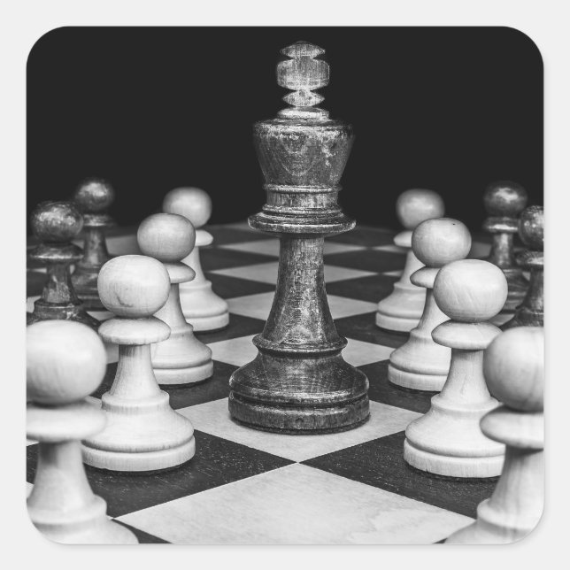 pegatinas de ajedrez (Anverso)