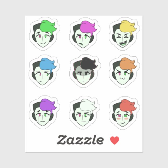 Pegatinas de Alba Emotion (Hoja)