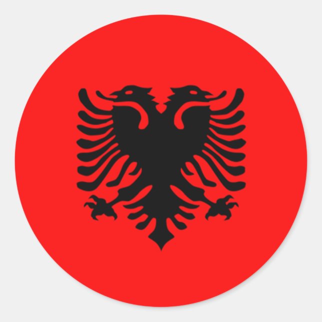 Pegatinas de Albania (Anverso)