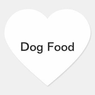 Pegatinas de alimentos para perros