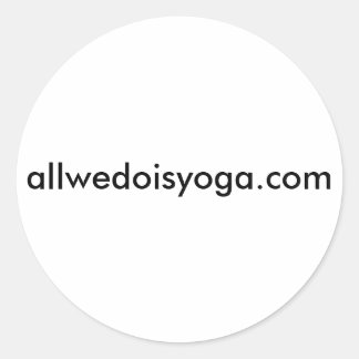 pegatinas de allwedoisyoga