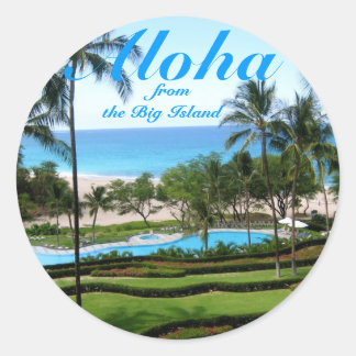 Pegatinas de Aloha Hawaii