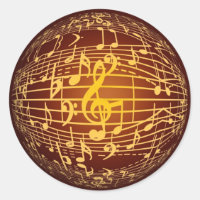 pegatinas de ámbito musical