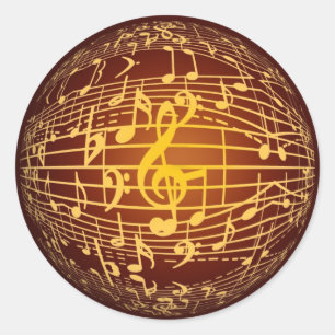 pegatinas de ámbito musical