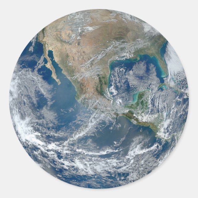 Pegatinas de América del Norte del mundo espacial (Anverso)