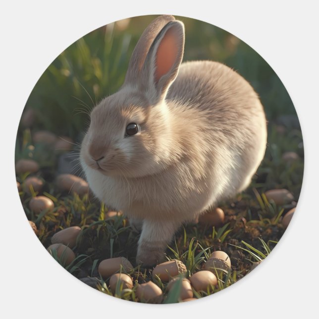 Pegatinas de amigos de Woodland - Animal Cute Fore (Anverso)