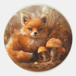 Pegatinas de amigos de Woodland - Animal Cute Fore