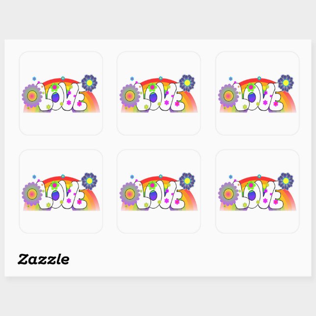 Pegatinas de amor (Hoja)