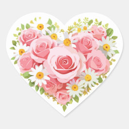 pegatinas de amor de corazón