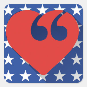 Pegatinas de Amor de Estados Unidos por la Liberta