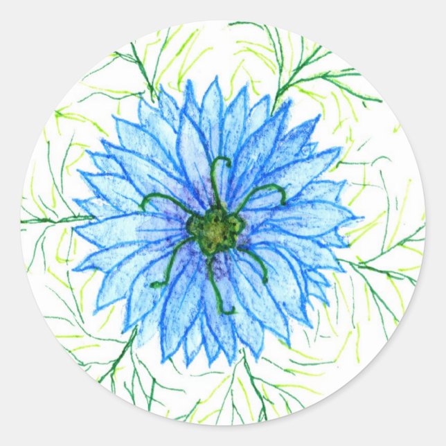 Pegatinas de amor en la niebla (Anverso)