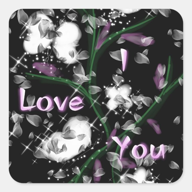 Pegatinas de amor verdadero (Anverso)