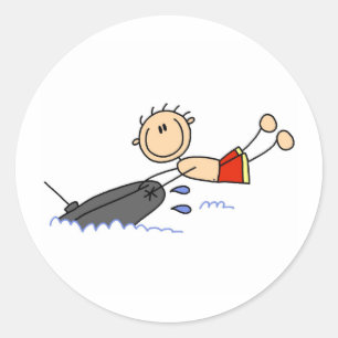 Pegatinas de anclaje de la figura del stick