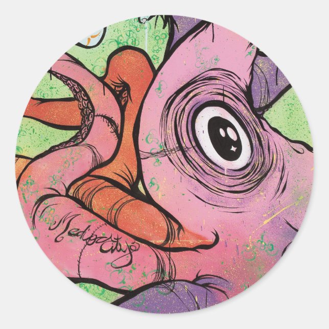 Pegatinas de Andy Howell (Anverso)