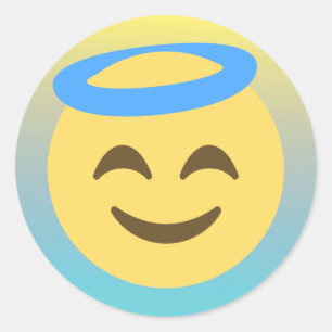 Pegatinas de Angel Emoji Ombre